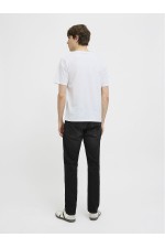 JREBJEANS REBEL PRINT TEE SS O-NECK SN - ΛΕΥΚΟ