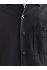 JJEURBAN EDGE OVERSHIRT LS SN - ΜΑΥΡΟ