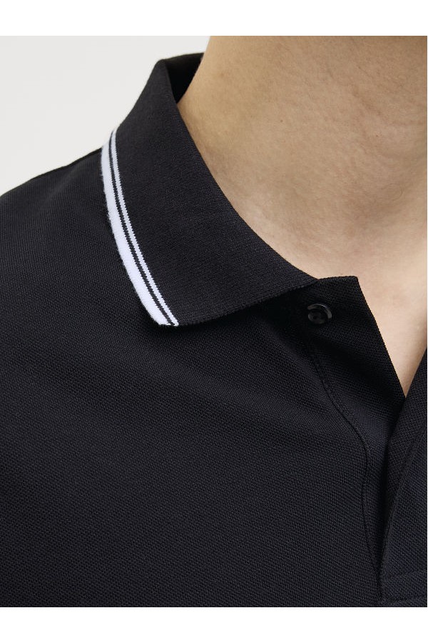 JREBZELL POLO SS SN - ΜΑΥΡΟ