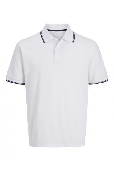 JREBZELL POLO SS SN - ΛΕΥΚΟ