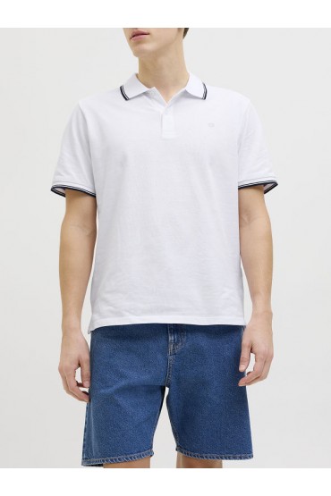 JREBZELL POLO SS SN - ΛΕΥΚΟ