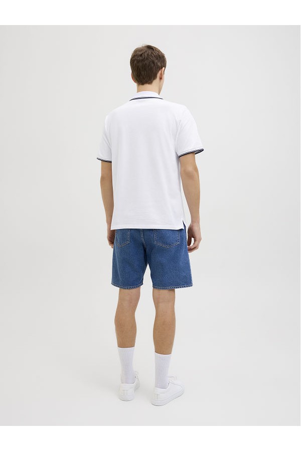 JREBZELL POLO SS SN - ΛΕΥΚΟ