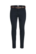 JPSTMARCO FRANCO CHINO W BELT - ΜΠΛΕ