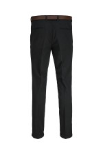 JPSTMARCO FRANCO CHINO W BELT - ΜΑΥΡΟ