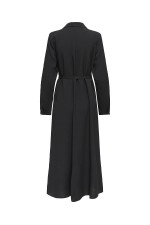 ONLNOVA LIFE ELITE L/S RENNA LONG DRESS - ΜΑΥΡΟ