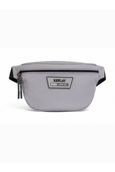 REPLAY BAG MENS - ΓΚΡΙ