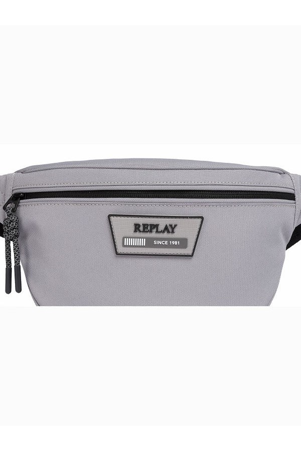 REPLAY BAG MENS - ΓΚΡΙ