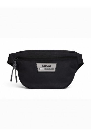 REPLAY BAG MENS - ΜΑΥΡΟ