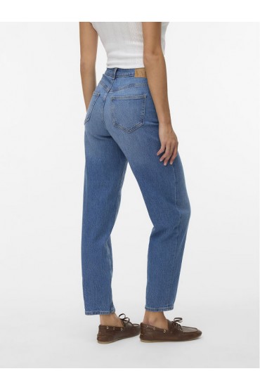 VMTESSA HR MOM JEANS RA380 GA NOOS - ΜΠΛΕ