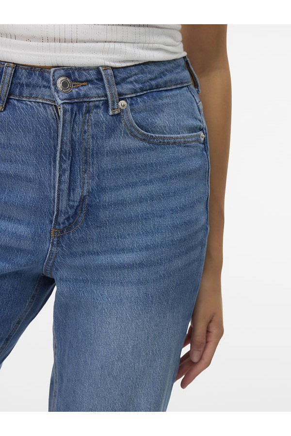 VMTESSA HR MOM JEANS RA380 GA NOOS - ΜΠΛΕ