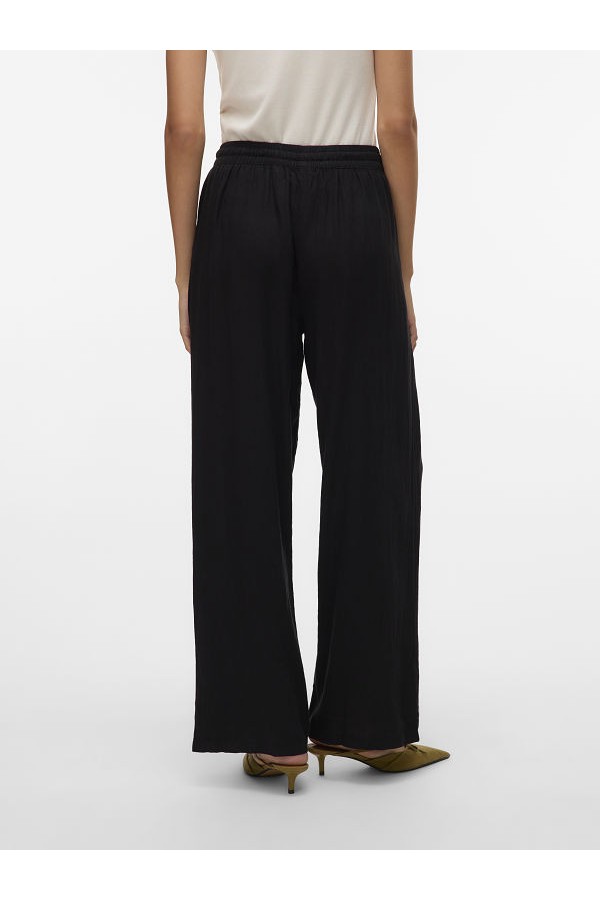 VMLINN HW PANTS WVN NOOS - ΜΑΥΡΟ
