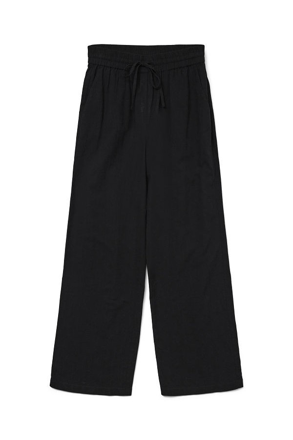 VMCAIA MW WIDE PANT WVN NOOS - ΜΑΥΡΟ