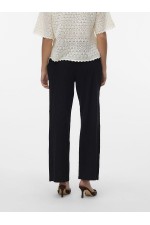 VMCAIA MW WIDE PANT WVN NOOS - ΜΑΥΡΟ