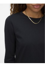 VMPAULINA LS T-SHIRT JRS NOOS - ΜΑΥΡΟ