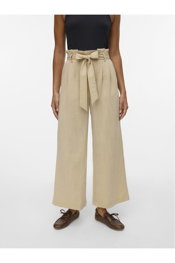 VMSYDNEY HW PAPERBAG ANKLE PANT NOOS - ΜΠΕΖ