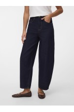 VMBILLIE HR BARREL ANK JEANS LI3191 NOOS - ΜΠΛΕ