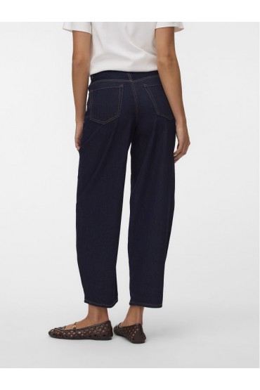 VMBILLIE HR BARREL ANK JEANS LI3191 NOOS - ΜΠΛΕ