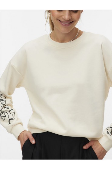 VMLADA L/S O-NECK SWEATSHIRT JRS BTQ - ΜΠΕΖ