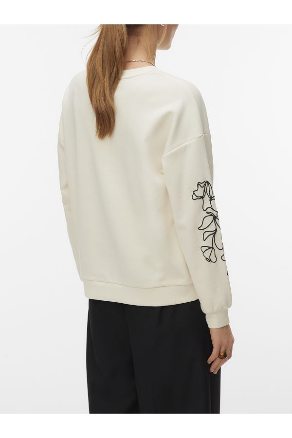 VMLADA L/S O-NECK SWEATSHIRT JRS BTQ - ΜΠΕΖ
