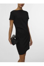 VMMILLE SS SHORT DRESS JRS NOOS - ΜΑΥΡΟ