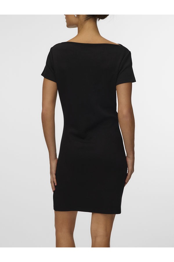 VMMILLE SS SHORT DRESS JRS NOOS - ΜΑΥΡΟ