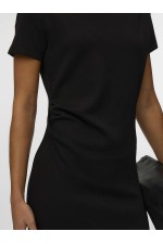 VMMILLE SS SHORT DRESS JRS NOOS - ΜΑΥΡΟ