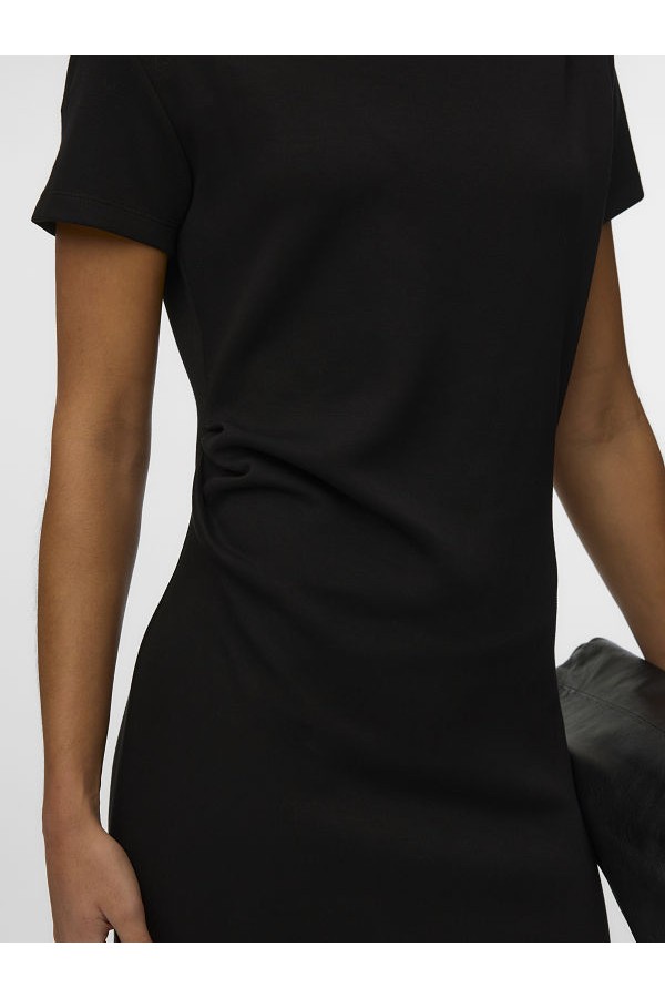 VMMILLE SS SHORT DRESS JRS NOOS - ΜΑΥΡΟ