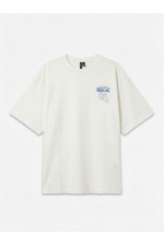 VMMIRA HAILEY SS OVERSIZE TEE JRS EX - ΛΕΥΚΟ