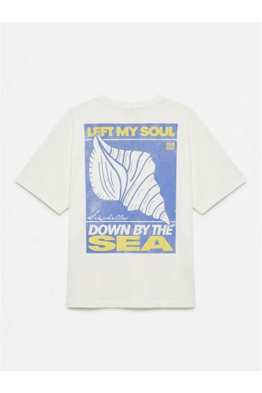 VMMIRA HAILEY SS OVERSIZE TEE JRS EX - ΛΕΥΚΟ