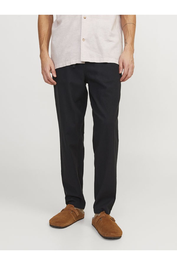 JPSTACE JJBREEZE LINEN DEK - ΜΑΥΡΟ