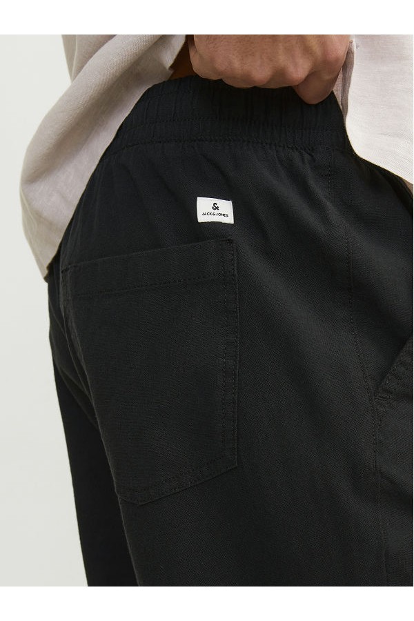 JPSTACE JJBREEZE LINEN DEK - ΜΑΥΡΟ