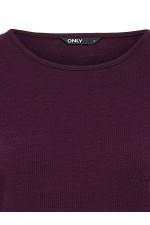 ONLGLAMOUR 3/4 TOP JRS NOOS - ΜΠΟΡΝΤΩ