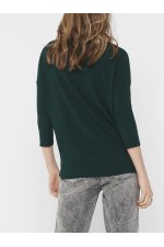 ONLGLAMOUR 3/4 TOP JRS NOOS - ΠΡΑΣΙΝΟ