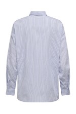 ONLRIMINI LIFE LS SHIRT MOCH WVN - ΛΕΥΚΟ