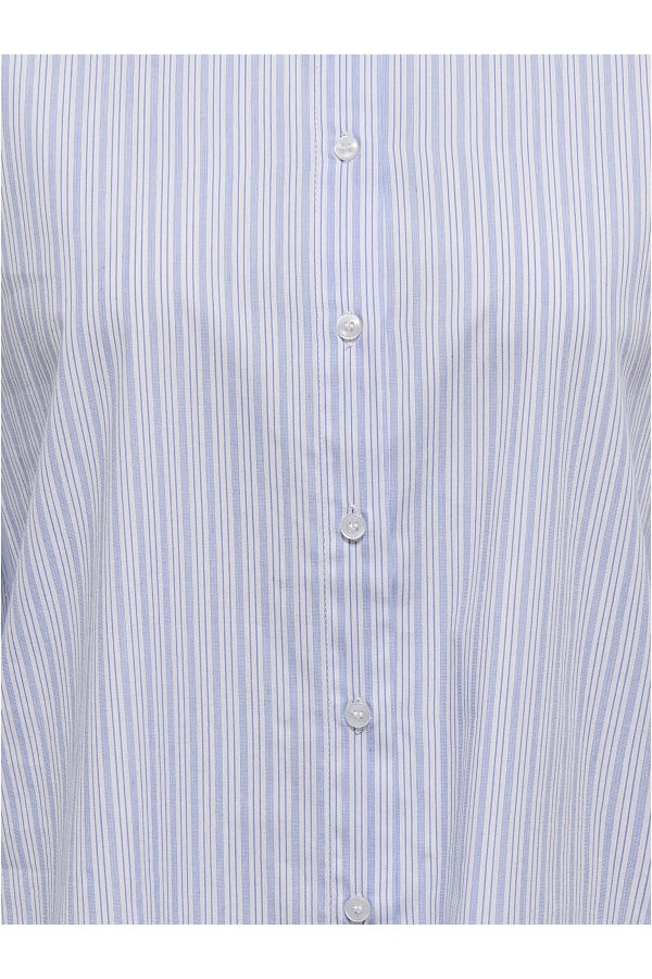 ONLRIMINI LIFE LS SHIRT MOCH WVN - ΛΕΥΚΟ