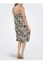 ONLMAI STRAP DRESS WVN CS - ΜΑΥΡΟ