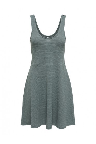 ONL30 ADALINE S/L SHORT DRESS CS - ΠΡΑΣΙΝΟ