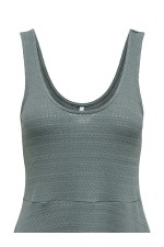 ONL30 ADALINE S/L SHORT DRESS CS - ΠΡΑΣΙΝΟ