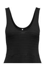 ONL30 ADALINE S/L SHORT DRESS CS - ΜΑΥΡΟ