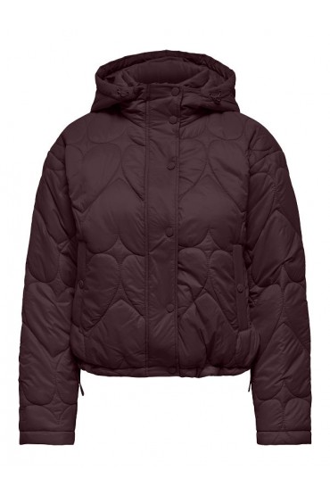 ONLTAHIA LW HEART HOOD JACKET CC OTW - ΜΩΒ