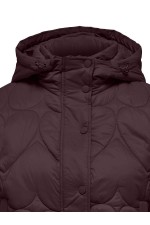 ONLTAHIA LW HEART HOOD JACKET CC OTW - ΜΩΒ