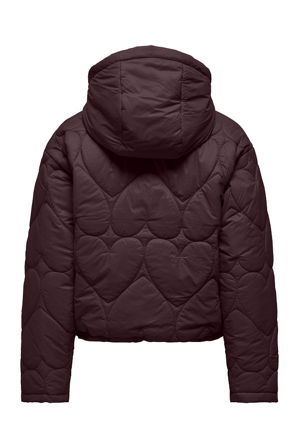 ONLTAHIA LW HEART HOOD JACKET CC OTW - ΜΩΒ