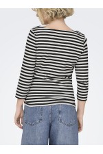 ONLFIFI 3/4 PRINTED TOP CS JRS - ΛΕΥΚΟ