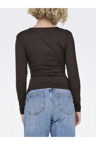 ONLLONE LIFE L/S KNOT TOP NOOS JRS - ΚΑΦΕ