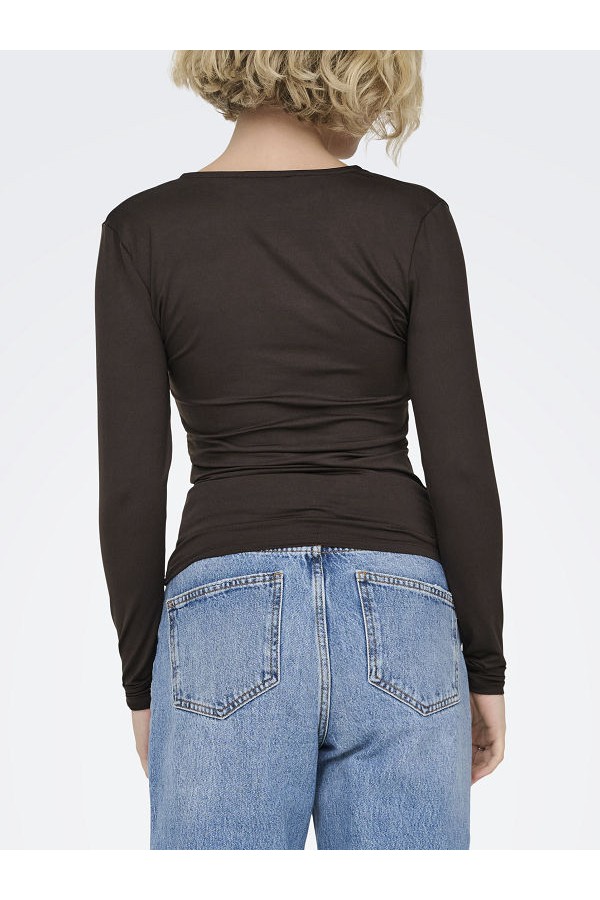 ONLLONE LIFE L/S KNOT TOP NOOS JRS - ΚΑΦΕ