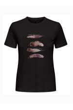 ONLKITA S/S TEE CEN CS JRS - ΜΑΥΡΟ