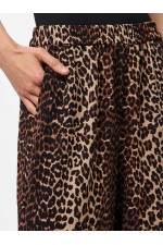 PCTIFFANY HW WIDE PANTS WVN NOOS - ΜΠΕΖ