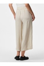 PCPIA LINEN BLEND HW CULOTTE WVN NOOS - ΜΠΕΖ