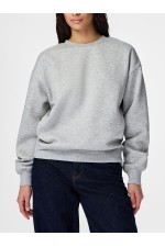 PCCHILLI LS LOOSE SWEAT NOOS BC - ΓΚΡΙ