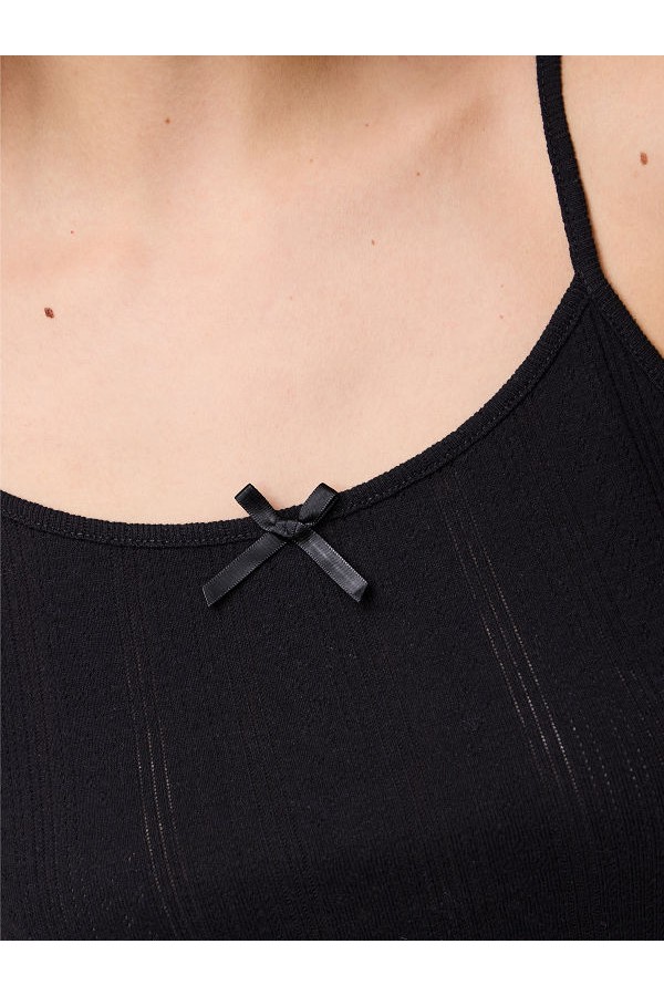 PCPMARIE SINGLET POIN TOP JRS NOOS BC - ΜΑΥΡΟ